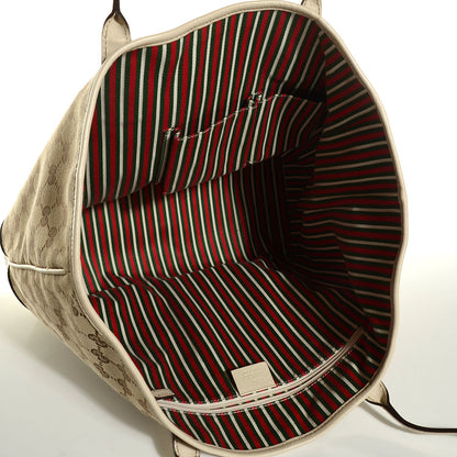 Gucci Monogram Large New Britt Tote Off White 5 of 9