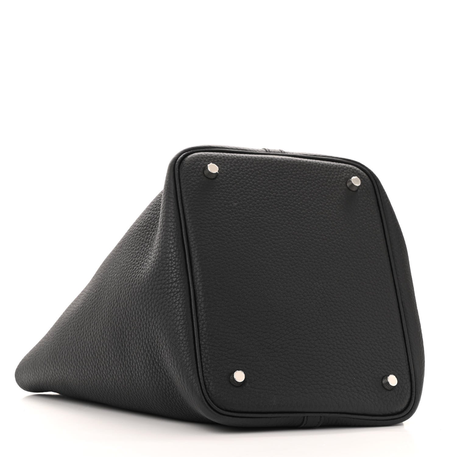 Hermes Taurillon Clemence Picotin Lock 22 MM Black 4 of 12