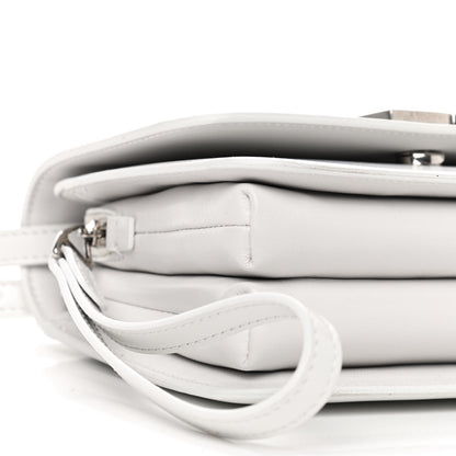 Balenciaga Shiny Box Calfskin Small B Bag White 7 of 8