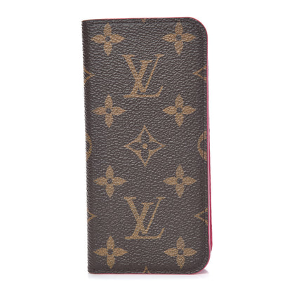 Louis Vuitton Monogram iPhone 7/8 Folio Case Pink 1 of 6