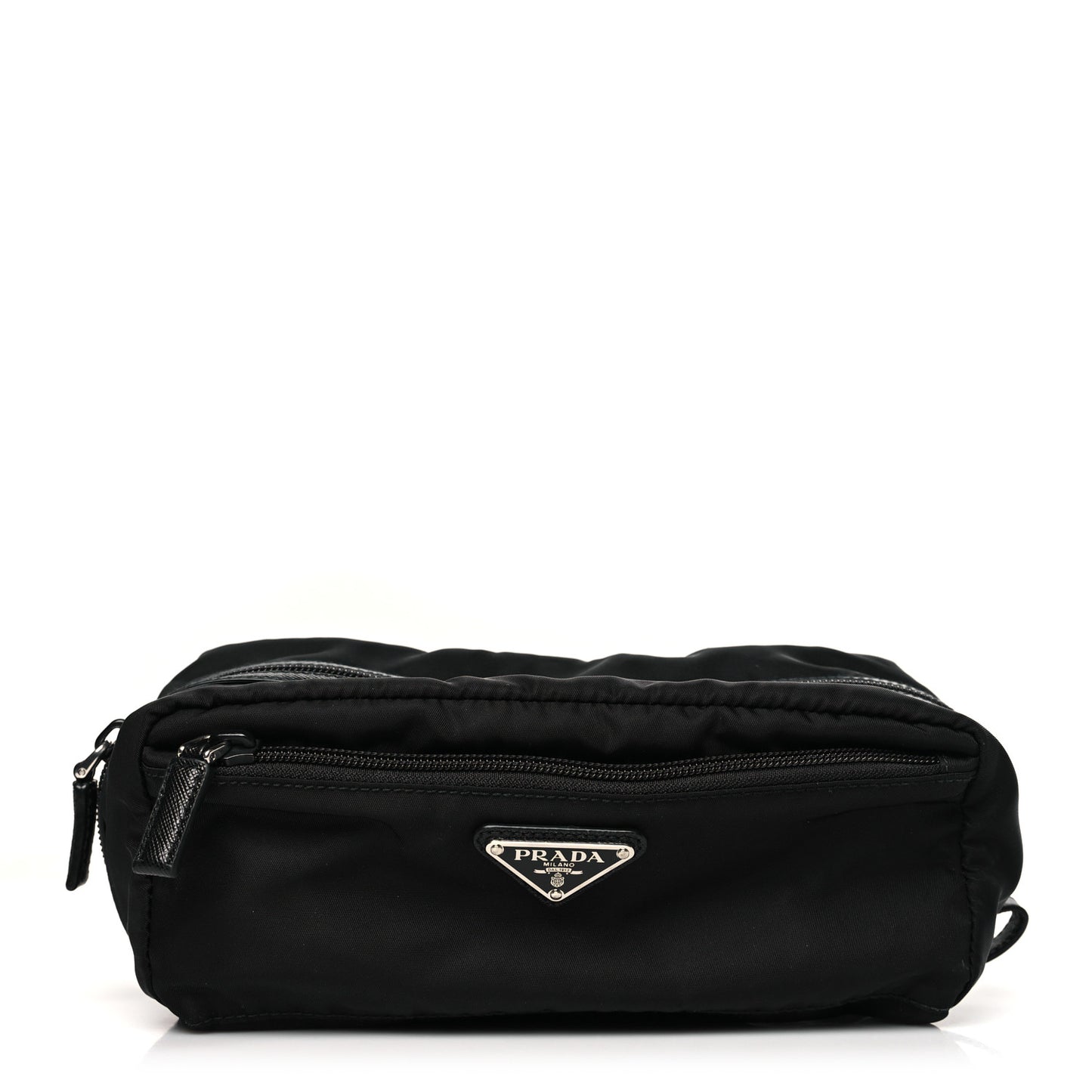 Nylon Vela Cosmetic Pouch Black