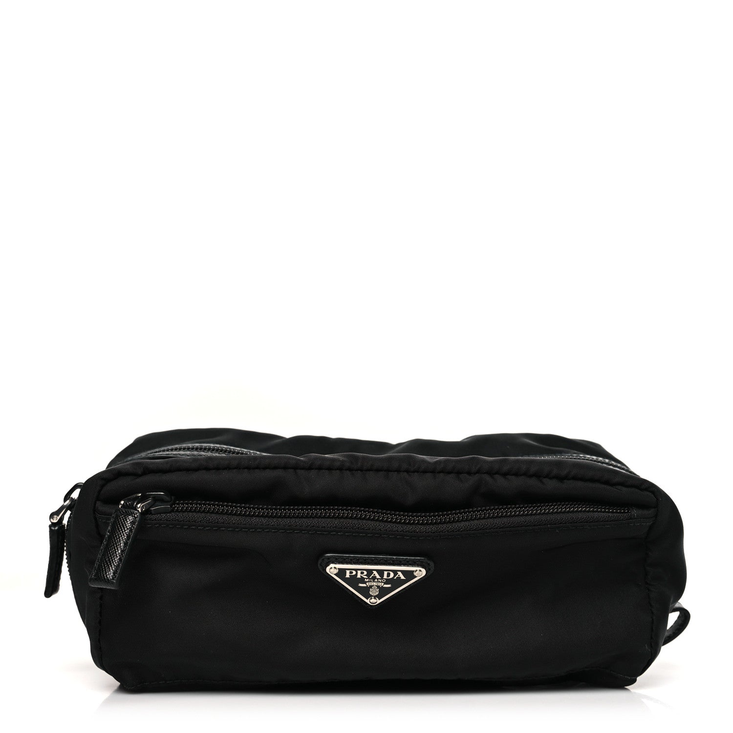 Prada Nylon Vela Cosmetic Pouch Black 1 of 9