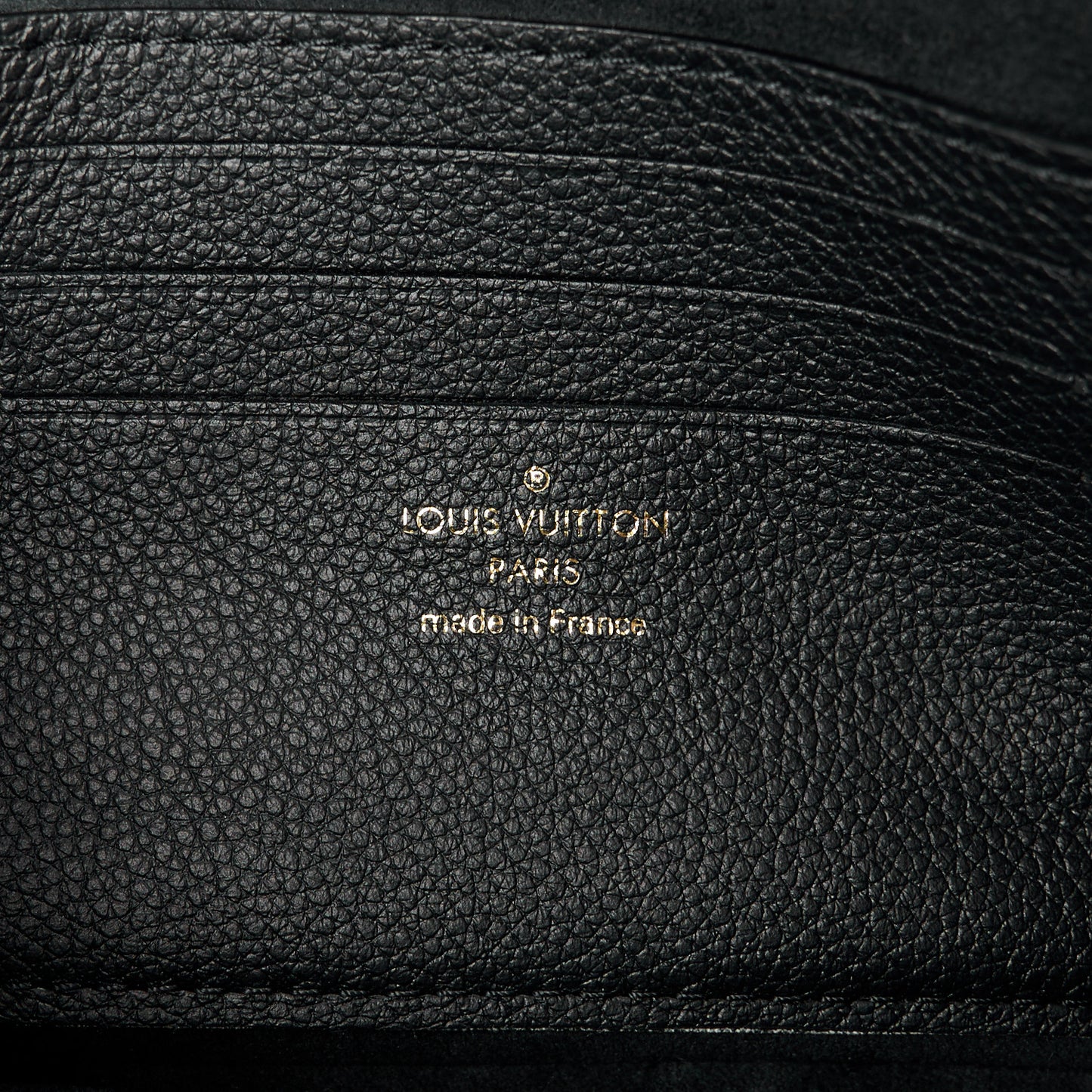 Empreinte Giant Studded Ivy Wallet On Chain Black