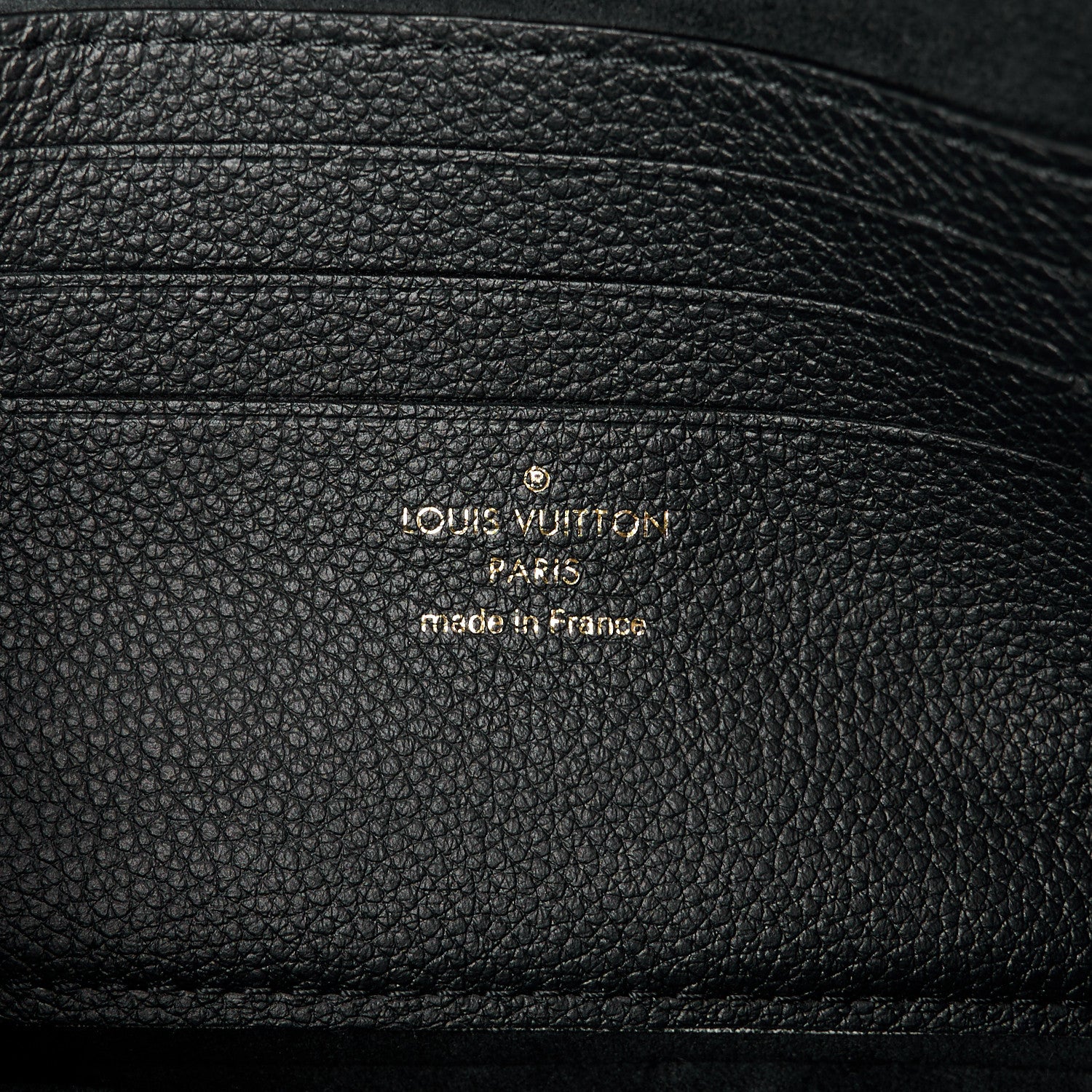 Louis Vuitton Empreinte Giant Studded Ivy Wallet On Chain Black 7 of 10