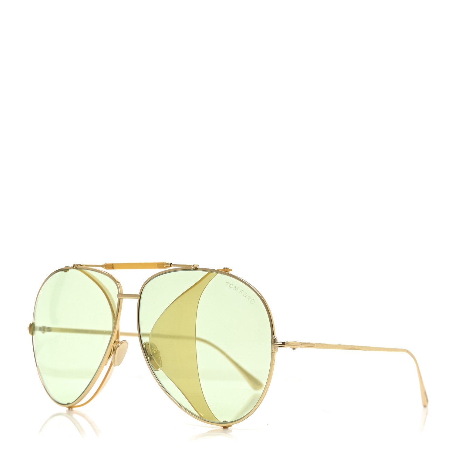 Tom Ford Metal Jack 02 TF900 Sunglasses Gold 1 of 7