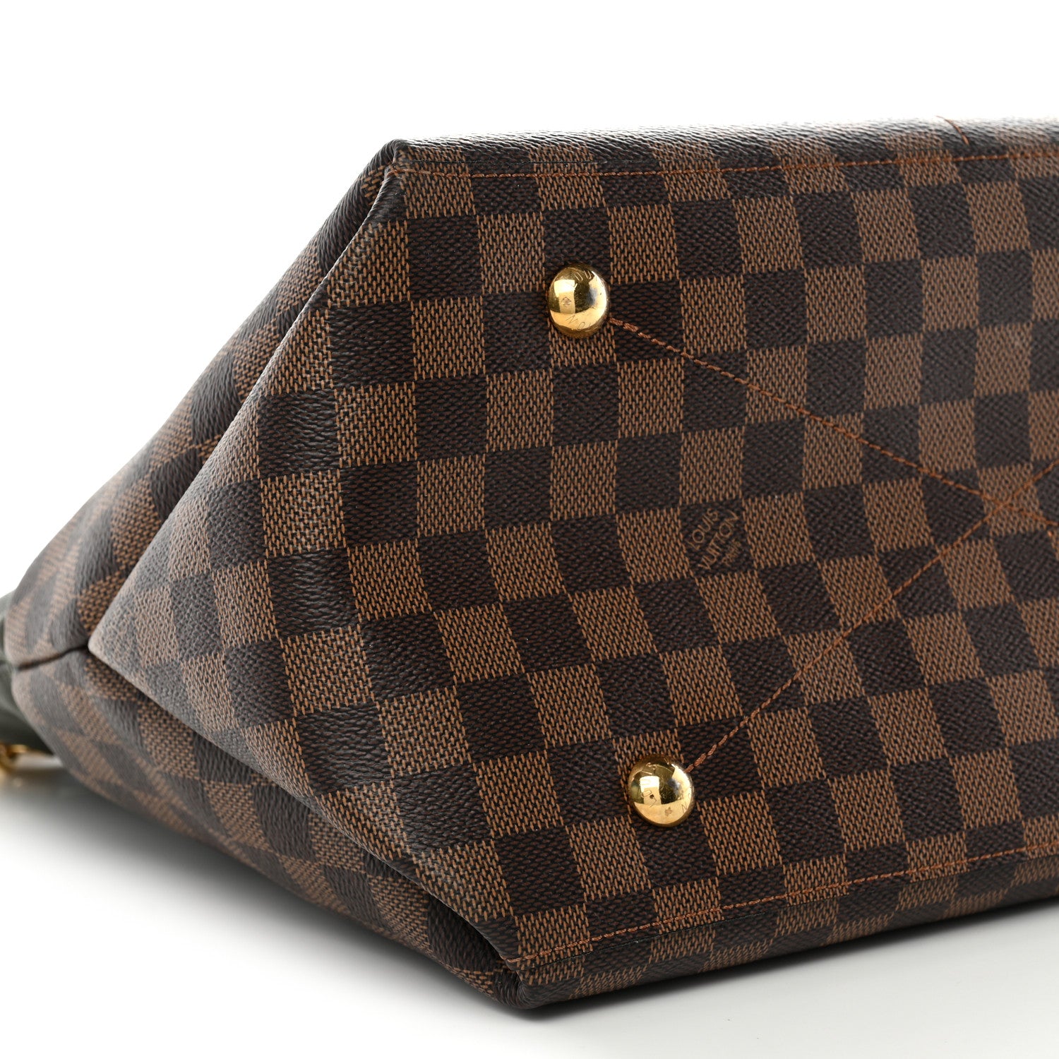 Louis Vuitton Damier Ebene Calfskin Maida Khaki 8 of 9