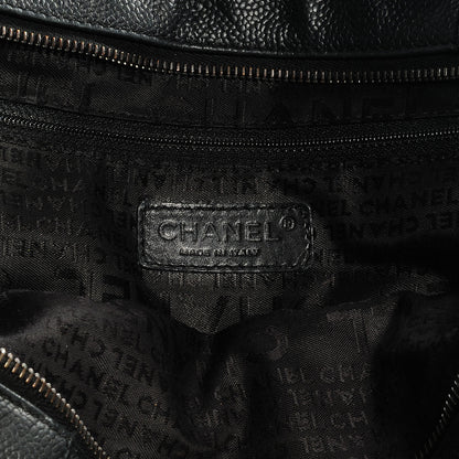 Chanel Caviar Square Stitched Tote Black 6 of 7