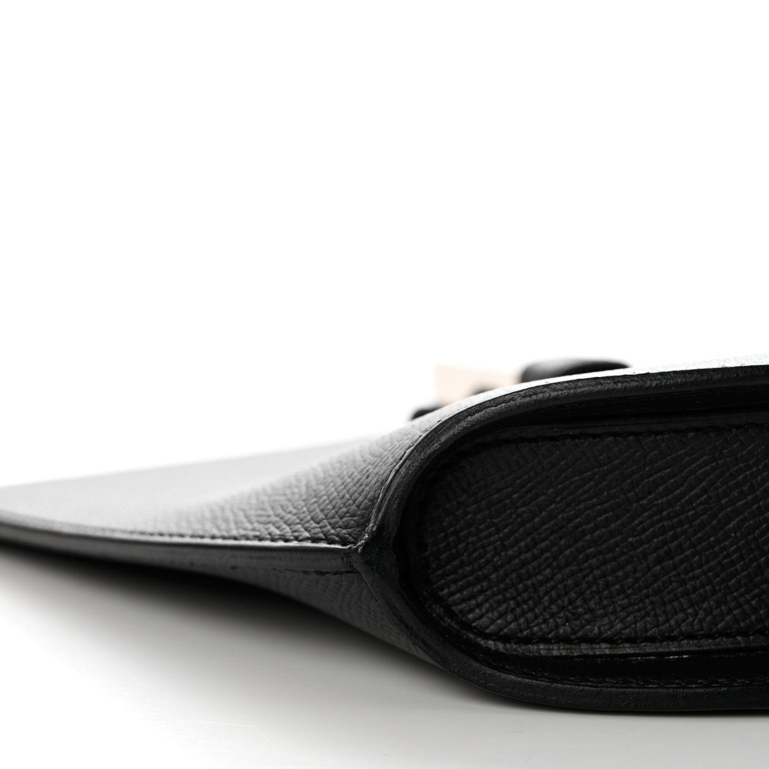 Hermes Epsom Baton de Craie Pochette Bleu Encre Black 9 of 11