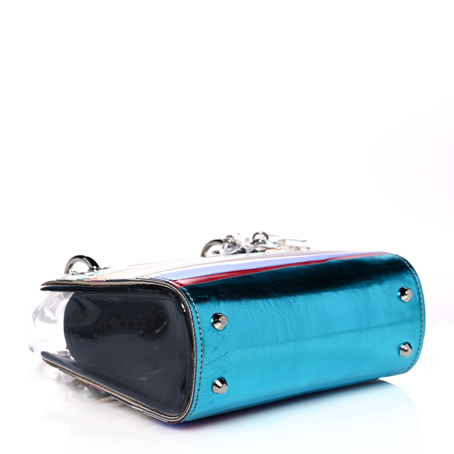 Christian Dior X WANG GUANGLE Technical Fabric Acrylic PVC Mini Lady Dior Multicolor 4 of 10