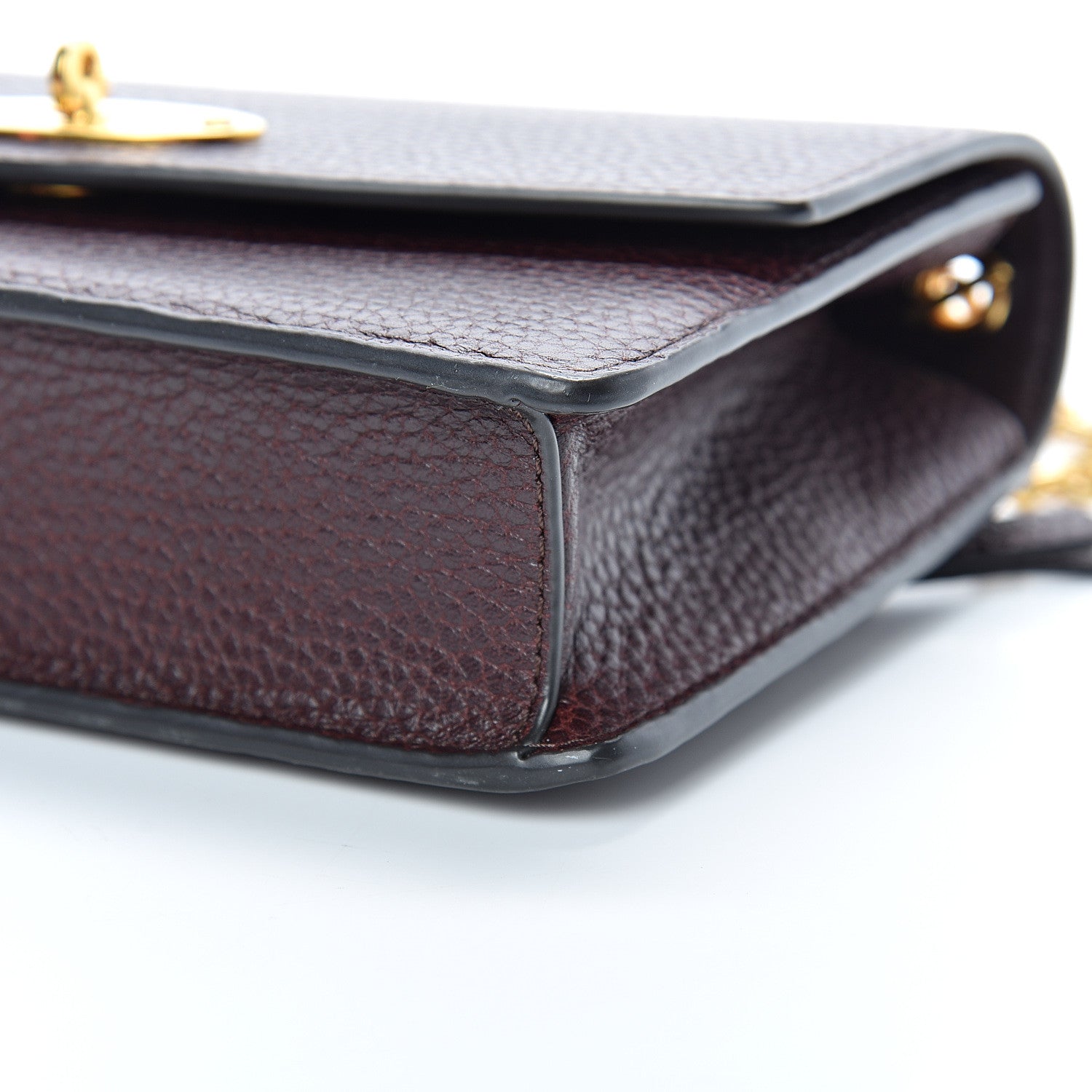 Mulberry Natural Grained Calfskin Small Darley Satchel Oxblood 8 of 12