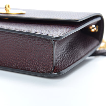 Mulberry Natural Grained Calfskin Small Darley Satchel Oxblood 8 of 12