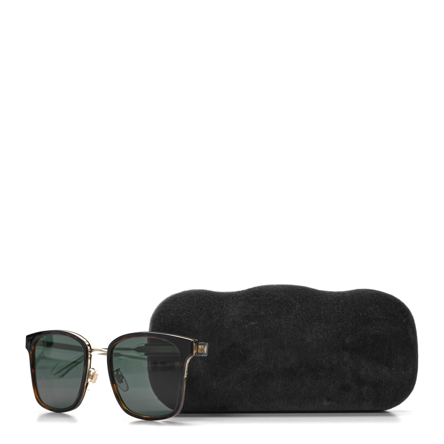 Acetate Specialized Fit Square Sunglasses GG0563SK Havana