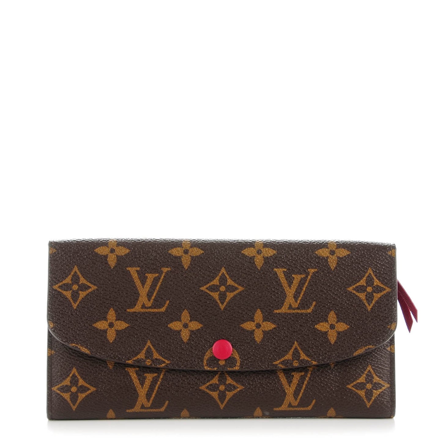 Monogram Emilie Wallet Fuchsia