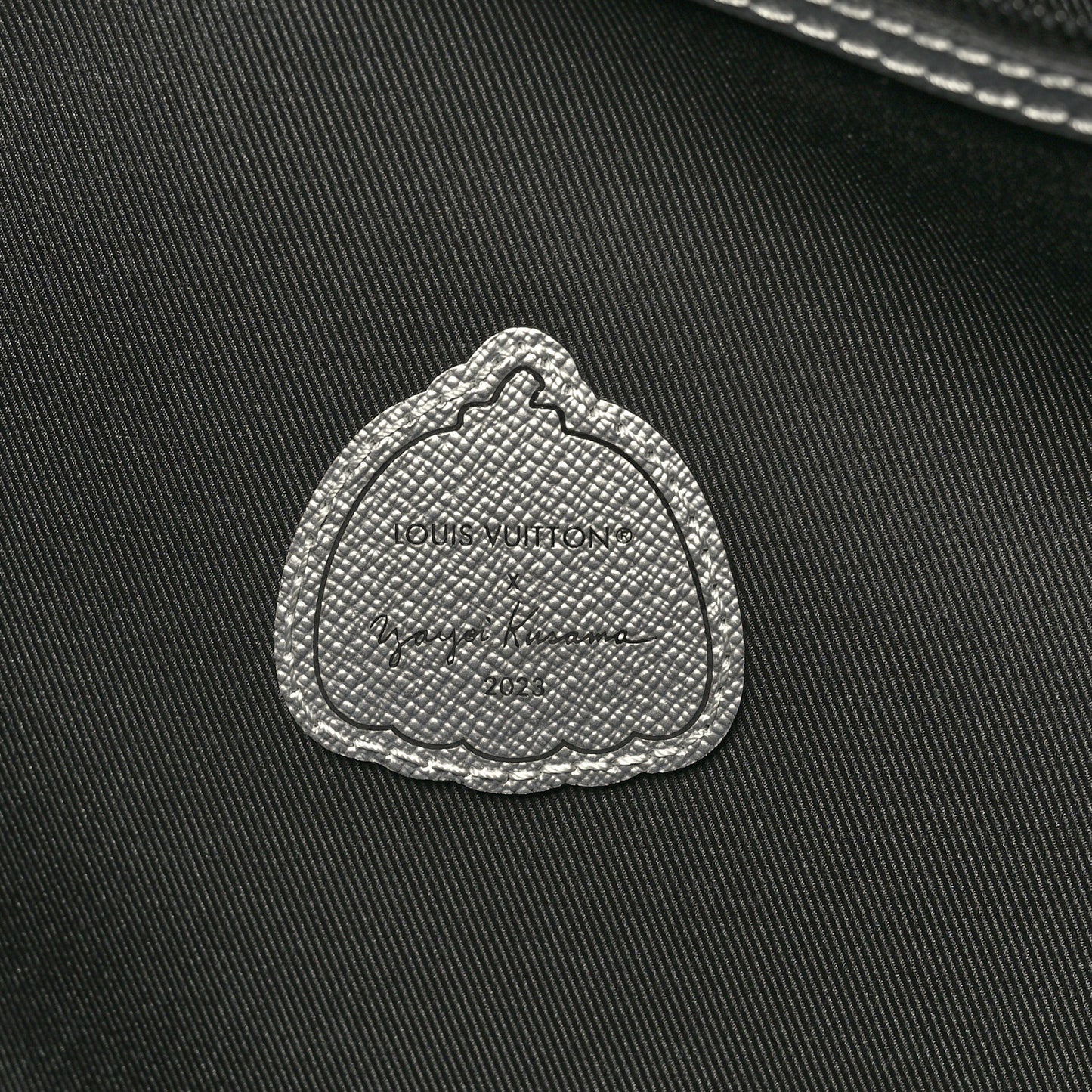 LV X YK Monogram Eclipse Keepall Bandouliere 45 Black Silver