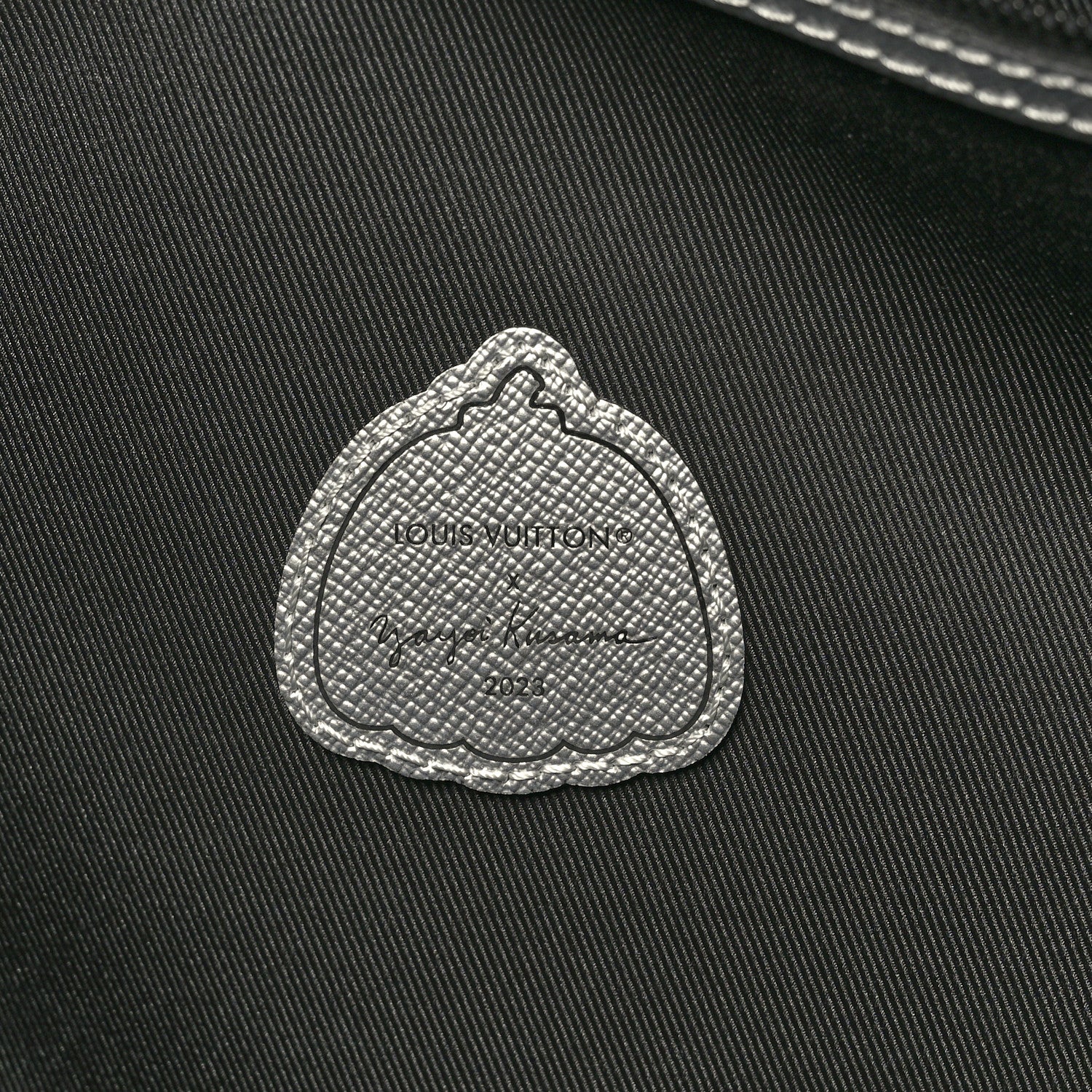 Louis Vuitton LV X YK Monogram Eclipse Keepall Bandouliere 45 Black Silver 5 of 9