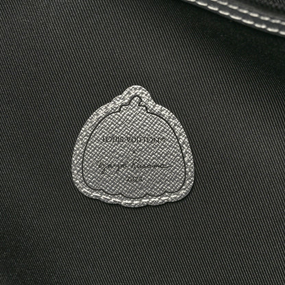 Louis Vuitton LV X YK Monogram Eclipse Keepall Bandouliere 45 Black Silver 5 of 9