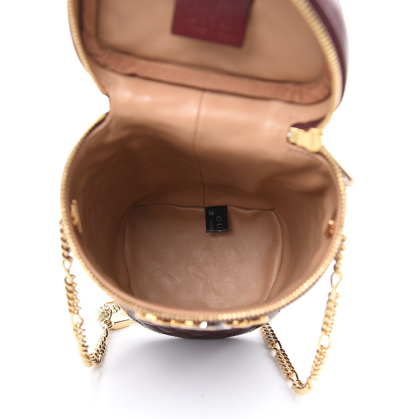 Calfskin Trapuntata Zumi Belt Bag Vintage Bordeaux