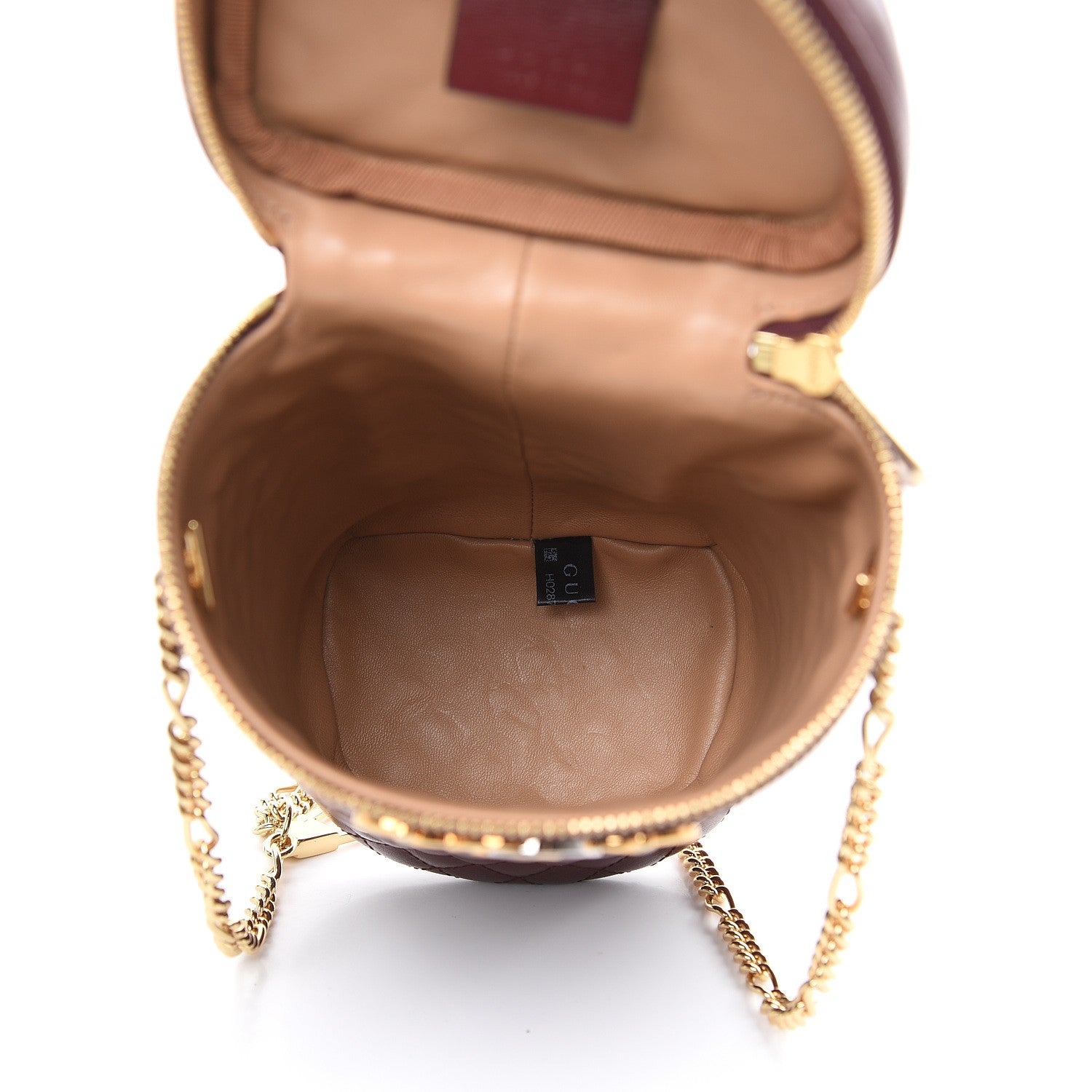 Gucci Calfskin Trapuntata Zumi Belt Bag Vintage Bordeaux 5 of 10