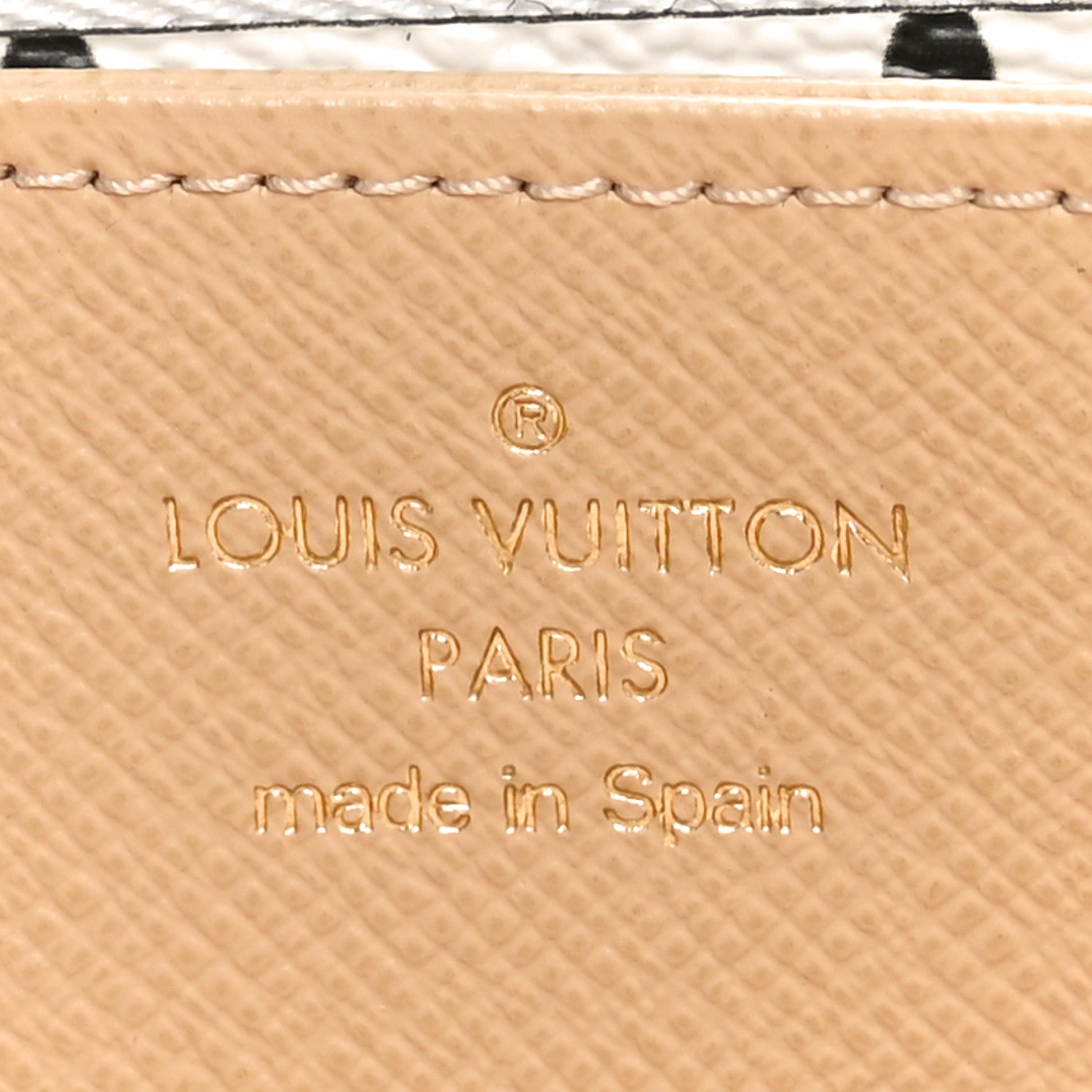 Louis Vuitton Monogram Giant Zippy Wallet Kaki White 6 of 10