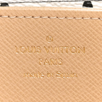Louis Vuitton Monogram Giant Zippy Wallet Kaki White 6 of 10