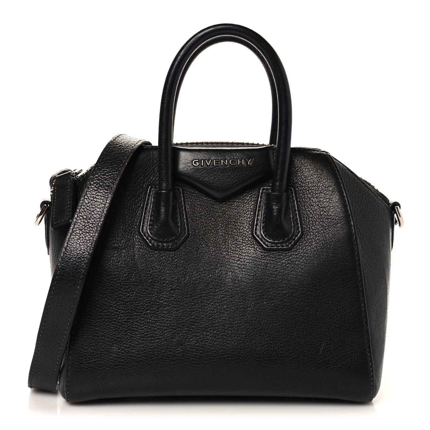 Sugar Goatskin Mini Antigona Black
