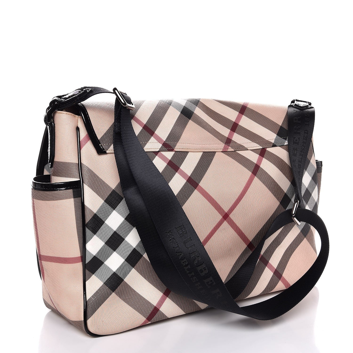 Burberry Nova Check Diaper Messenger Bag 3 of 13