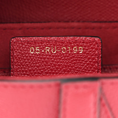 Christian Dior Grained Calfskin Saddle Bag Red 7 of 11