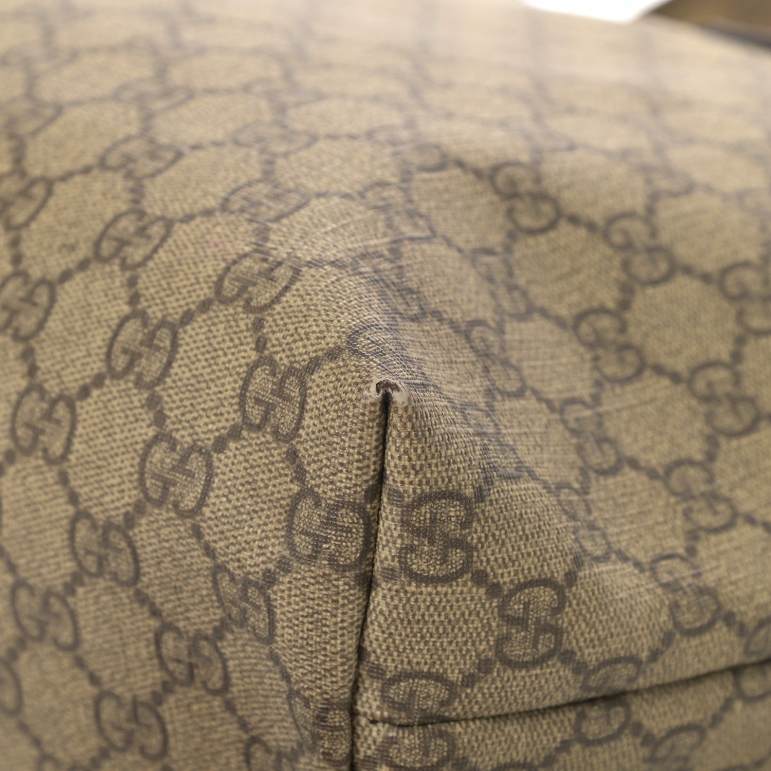 Gucci GG Plus Monogram Medium Signature Web Loop Tote Brown 9 of 15