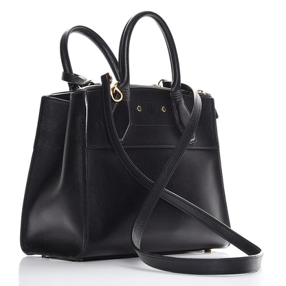 Louis Vuitton Calfskin City Steamer PM Black 4 of 12
