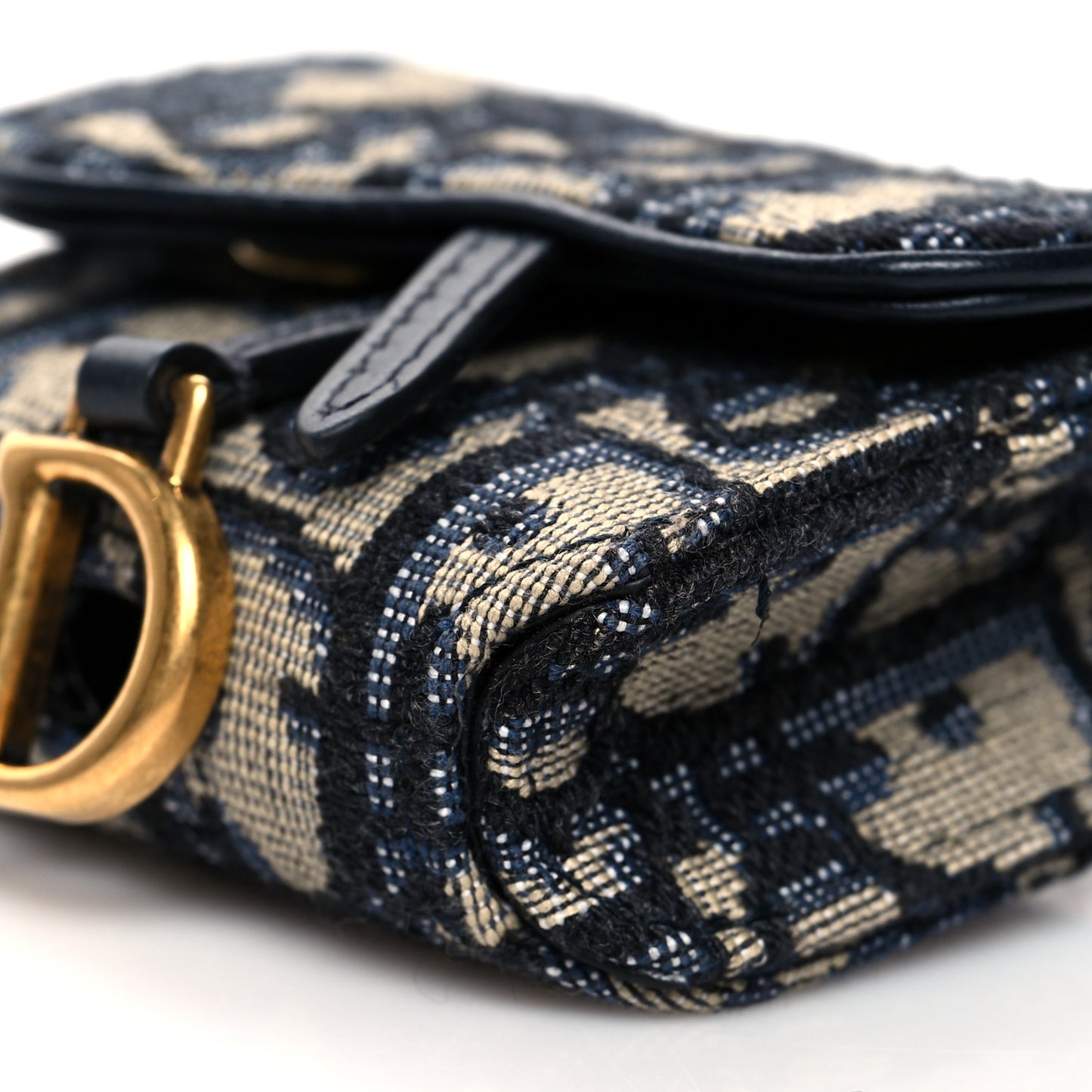 Oblique Saddle Airpods Pro Case Blue