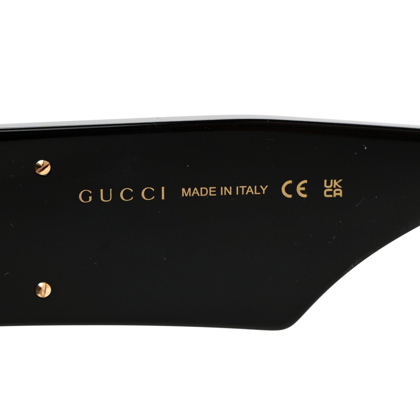 Acetate Square Frame Sunglasses GG0956S Black