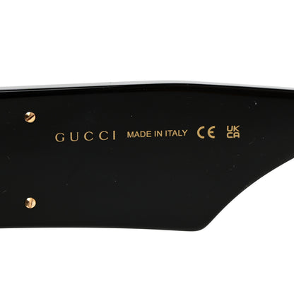 Gucci Acetate Square Frame Sunglasses GG0956S Black 6 of 8