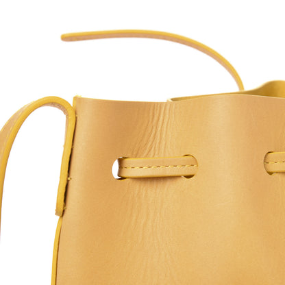 Mansur Gavriel Calfskin Mini Bucket Bag Sun 7 of 10