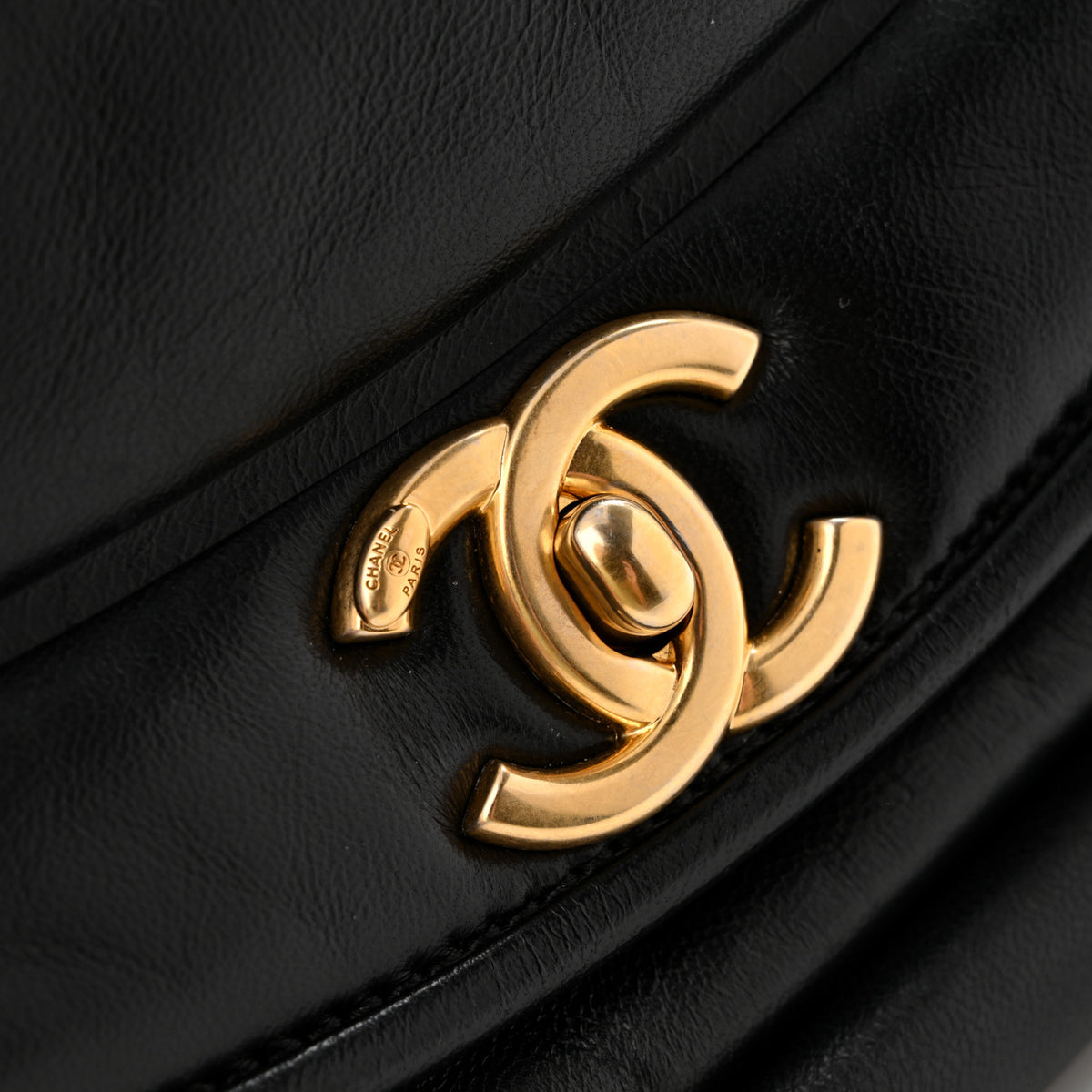 Lambskin Small Simply Flap Black