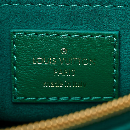 Louis Vuitton Calfskin New Wave Chain Bag MM NM Emerald 6 of 9