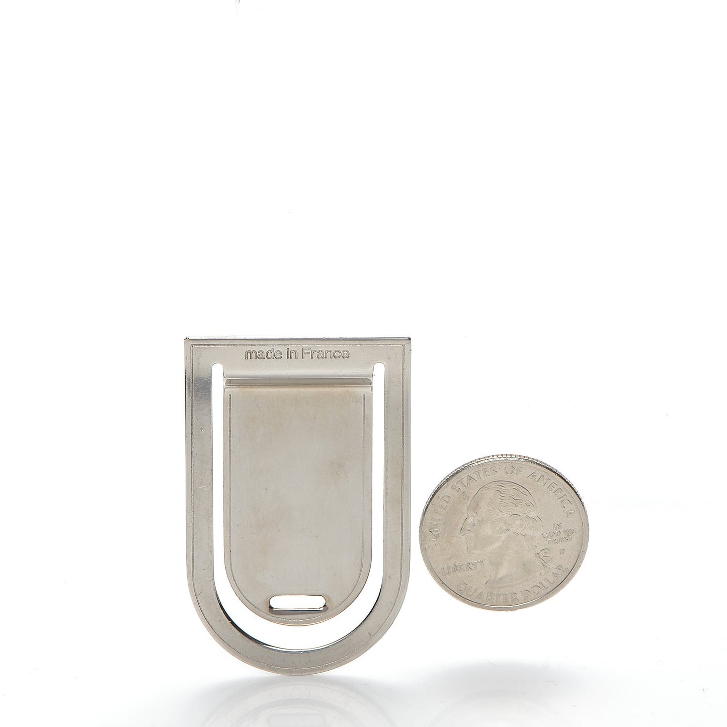 Porte-Adresse Money Clip Silver