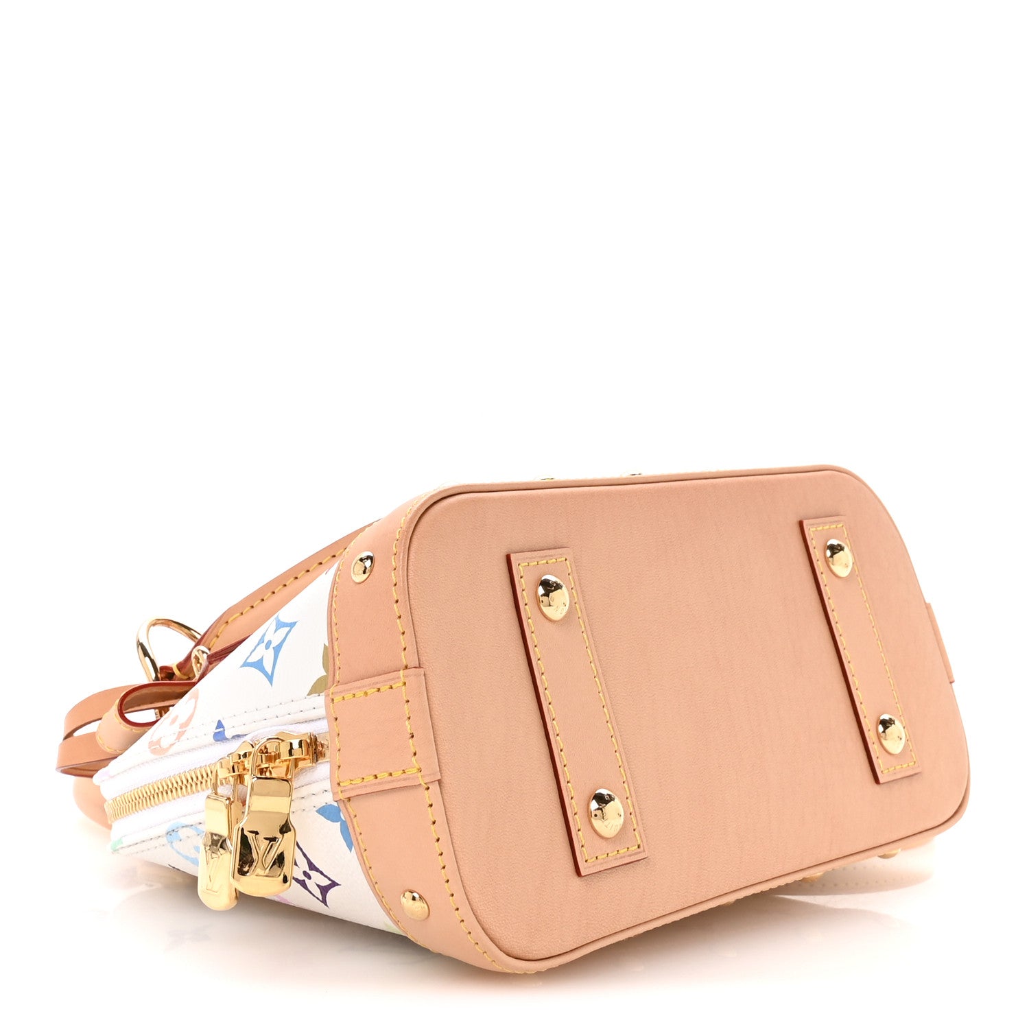 Louis Vuitton LV x TM Monogram Multicolor Alma BB White 4 of 10