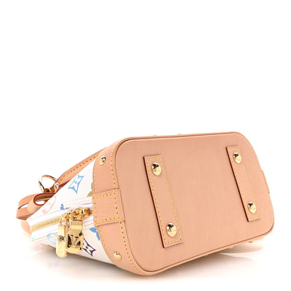 Louis Vuitton LV x TM Monogram Multicolor Alma BB White 4 of 10