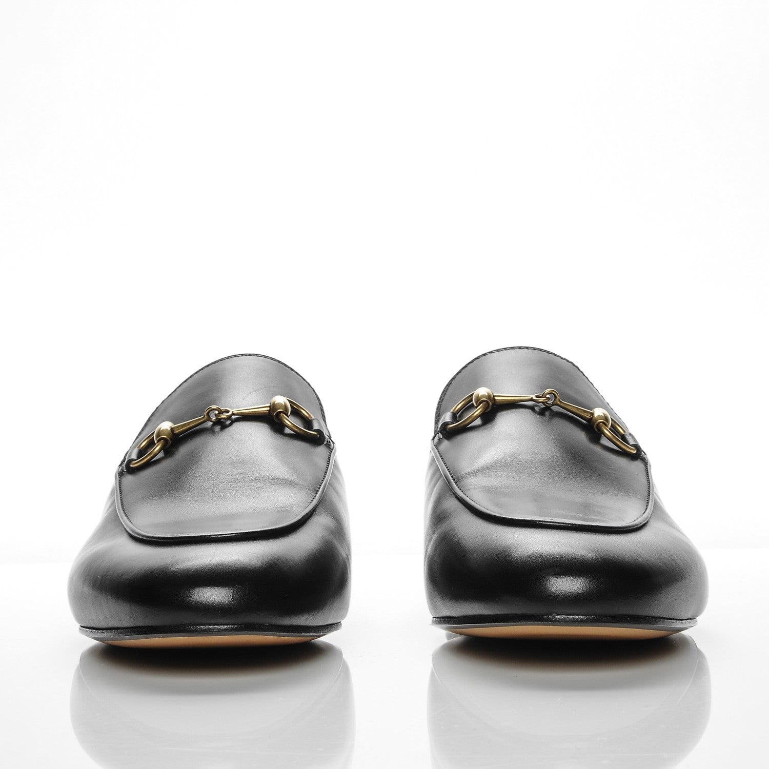 Gucci Calfskin Womens Princetown Slippers 39 Black 2 of 7