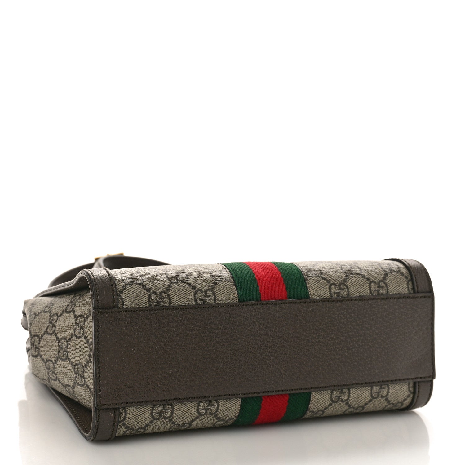Gucci GG Supreme Monogram Small Ophidia Tote Bag Brown 4 of 11