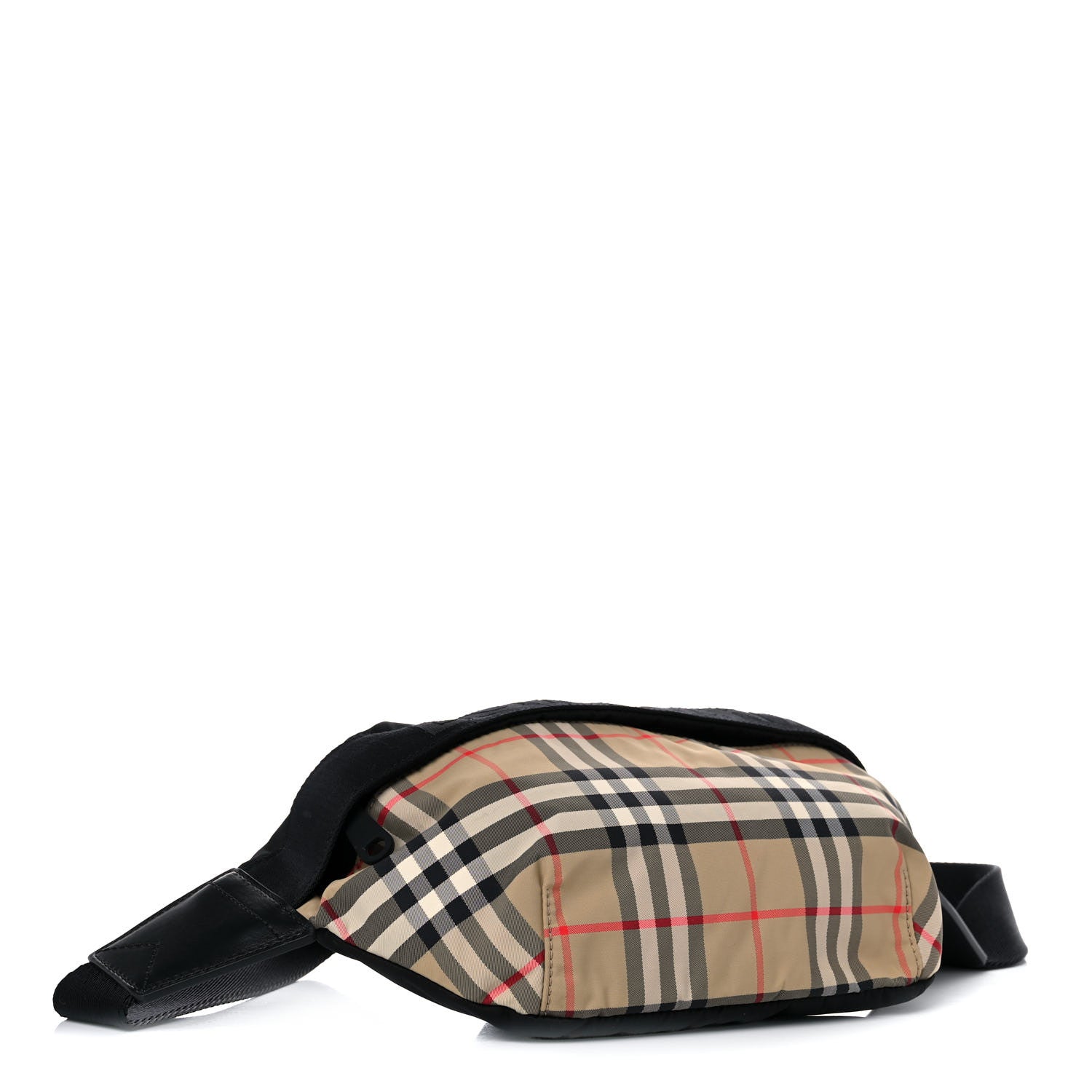 Burberry Nylon Vintage Check Sonny Bum Bag Archive Beige Black 4 of 12