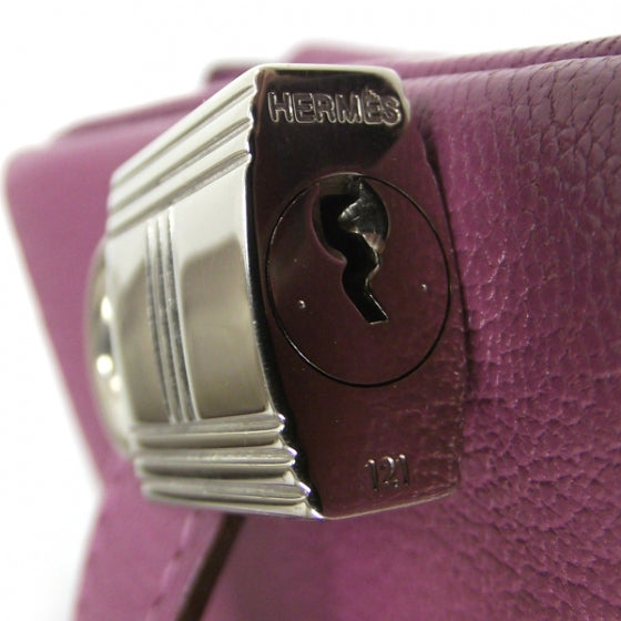 Hermes Chevre de Coromandel Birkin 30 Cyclamen 10 of 10