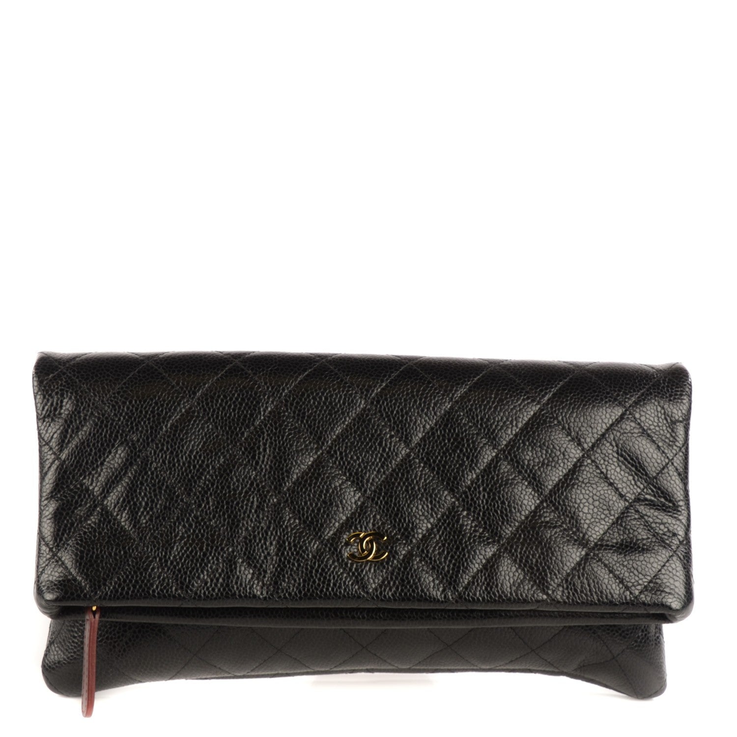 Chanel Caviar Quilted CC Beauty Clutch Black 1 of 7