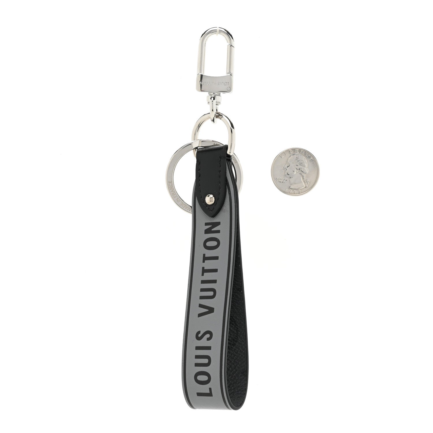 Louis Vuitton Capital LV Bag Charm Key Holder Gray 2 of 4