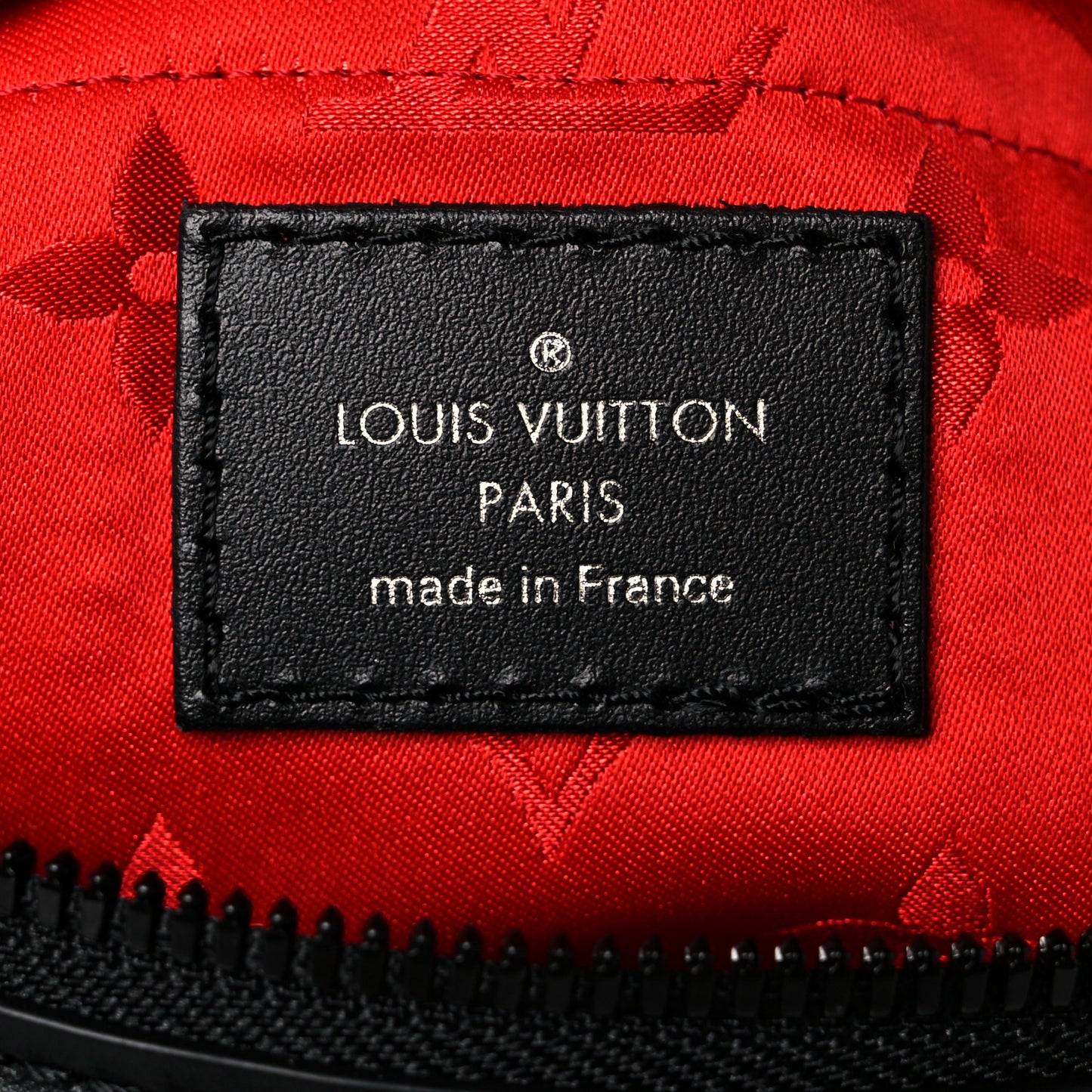 Patent Calfskin Monogram Cannes Black