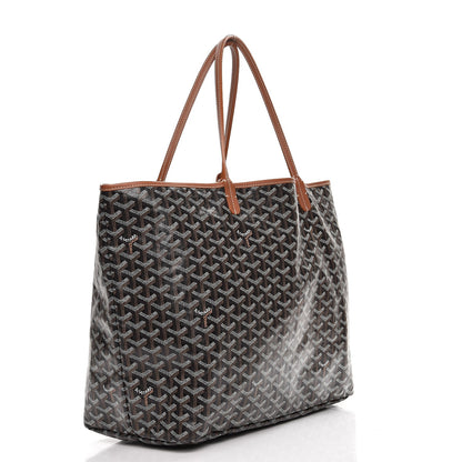 Goyard Goyardine Saint Louis GM Black Gold 4 of 8