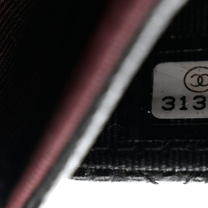 Chanel Caviar Quilted Flap Card Holder Wallet Black 8 of 8