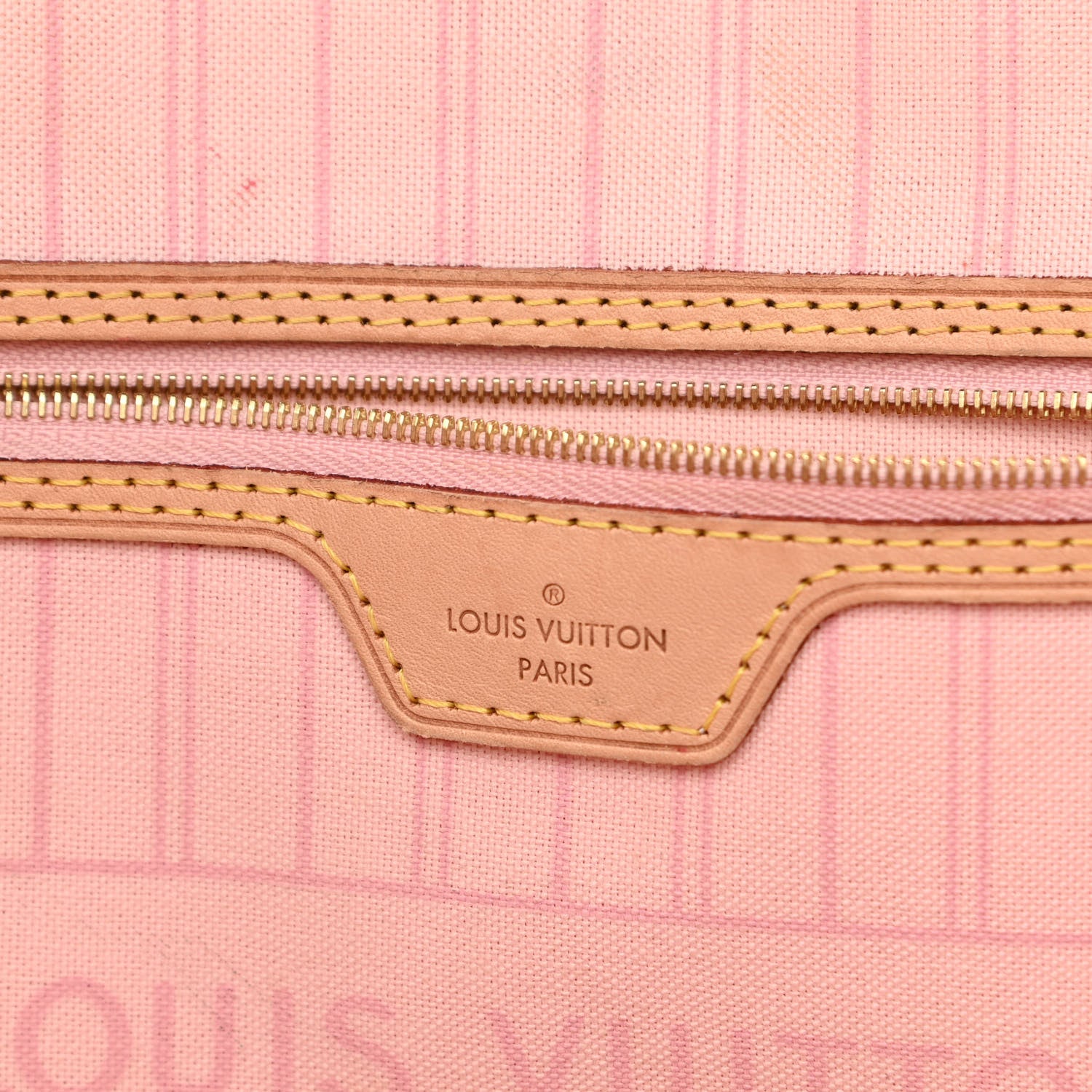 Louis Vuitton Damier Azur Neo Neverfull GM Rose Ballerine 7 of 13