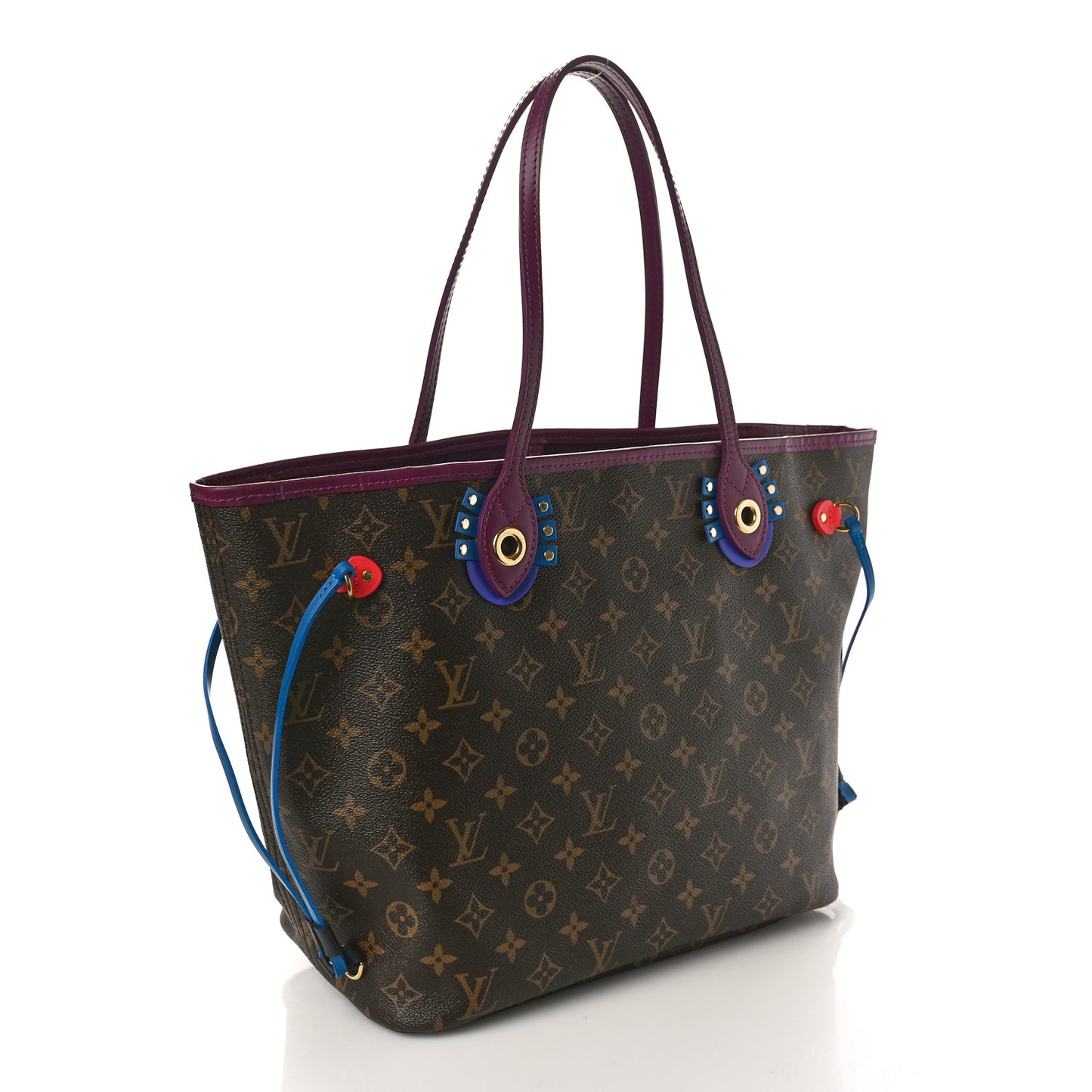 Monogram Totem Neverfull MM Magenta