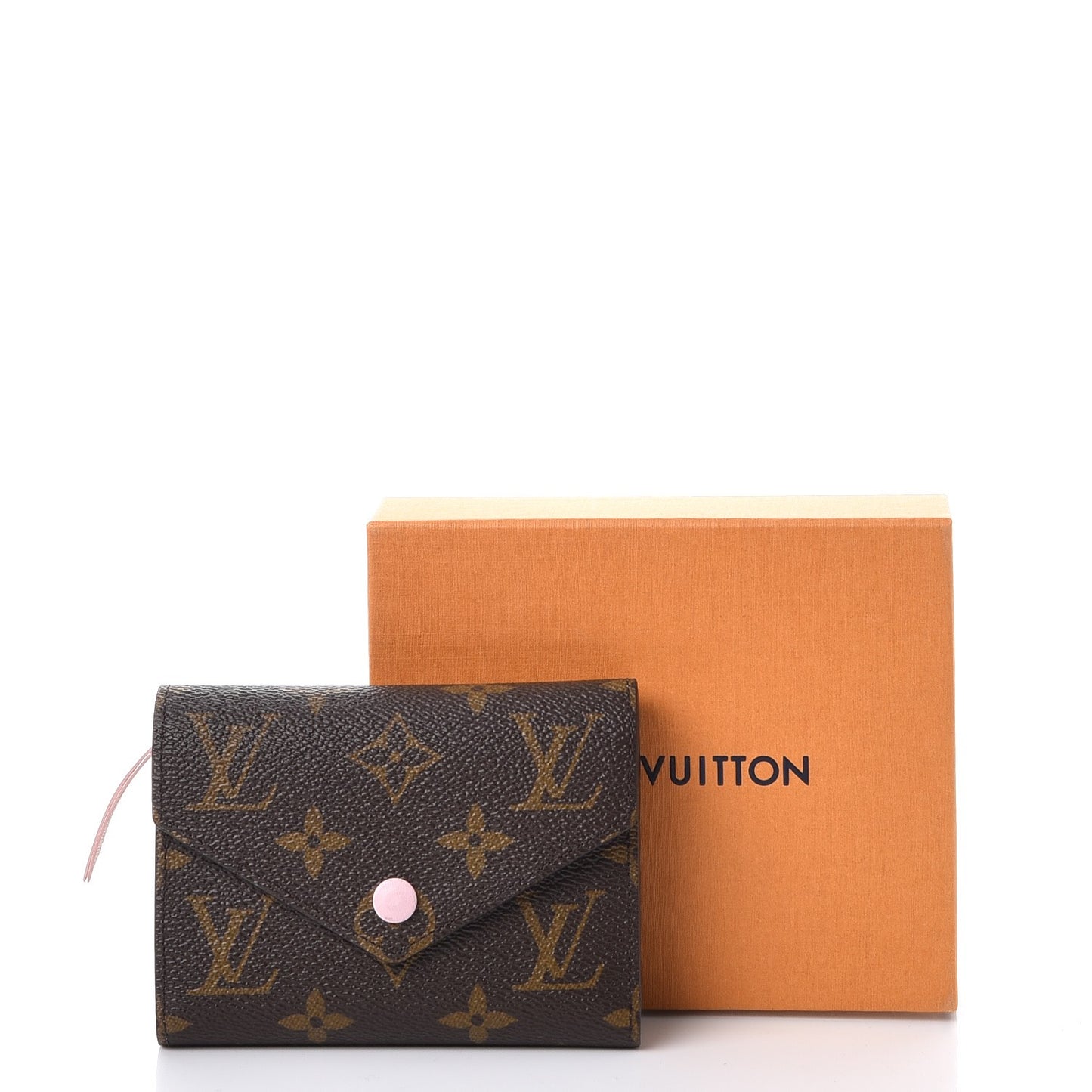 Monogram Victorine Wallet Rose Ballerine